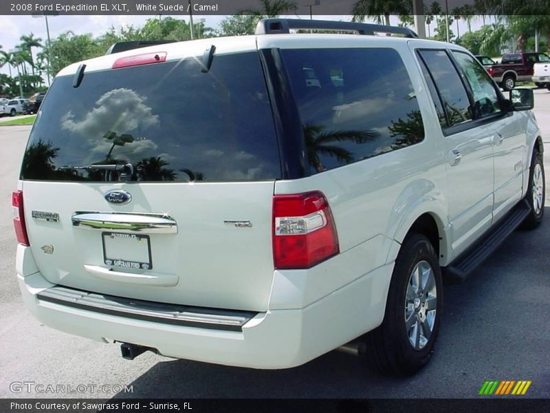 White Suede / Camel 2008 Ford Expedition EL XLT