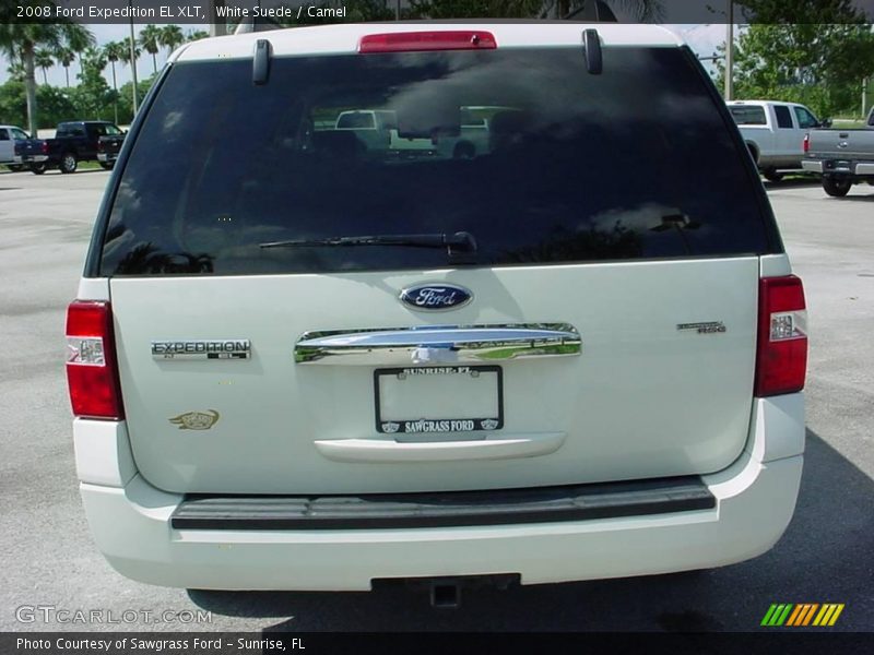 White Suede / Camel 2008 Ford Expedition EL XLT