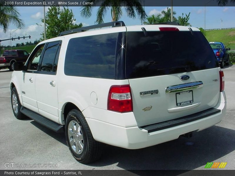 White Suede / Camel 2008 Ford Expedition EL XLT