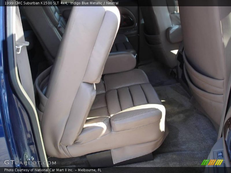 Indigo Blue Metallic / Neutral 1999 GMC Suburban K1500 SLT 4x4