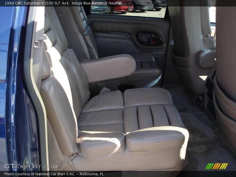 Indigo Blue Metallic / Neutral 1999 GMC Suburban K1500 SLT 4x4