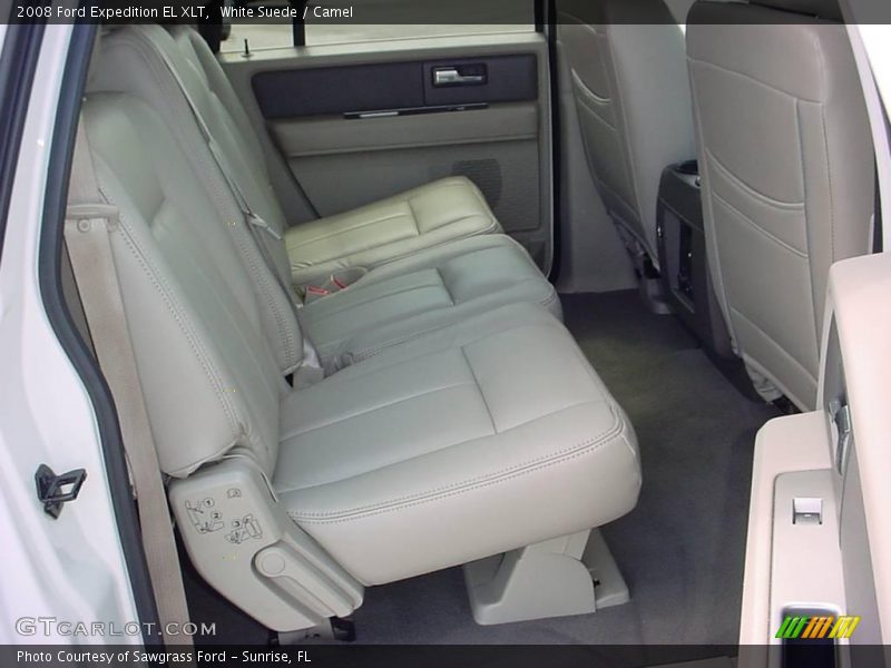 White Suede / Camel 2008 Ford Expedition EL XLT