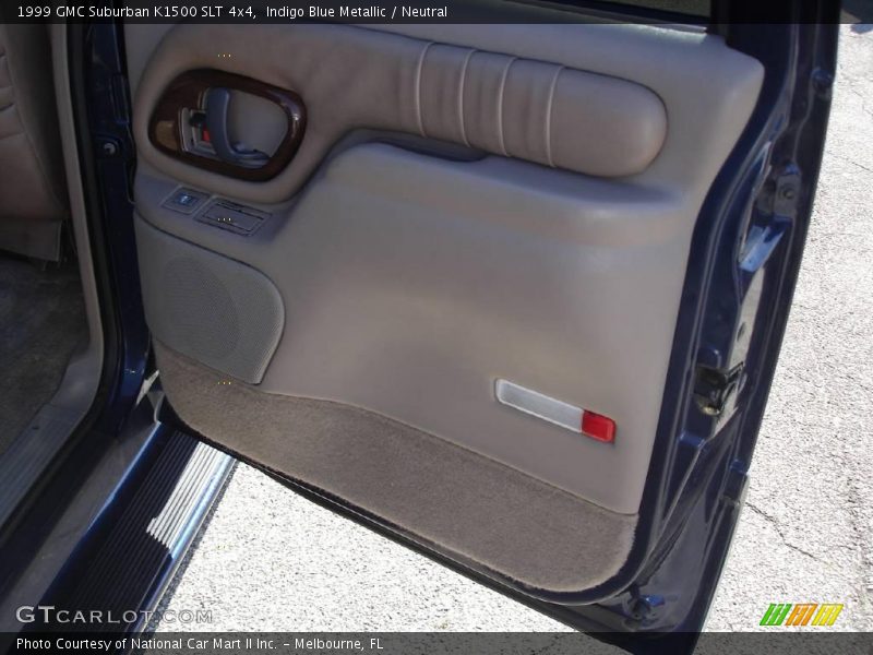 Indigo Blue Metallic / Neutral 1999 GMC Suburban K1500 SLT 4x4