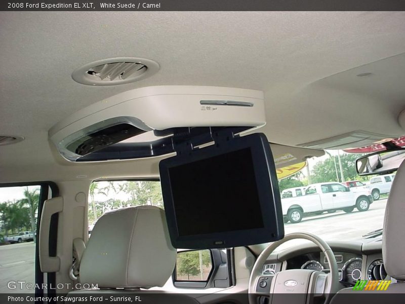 White Suede / Camel 2008 Ford Expedition EL XLT