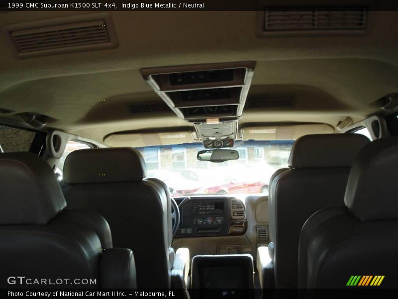 Indigo Blue Metallic / Neutral 1999 GMC Suburban K1500 SLT 4x4