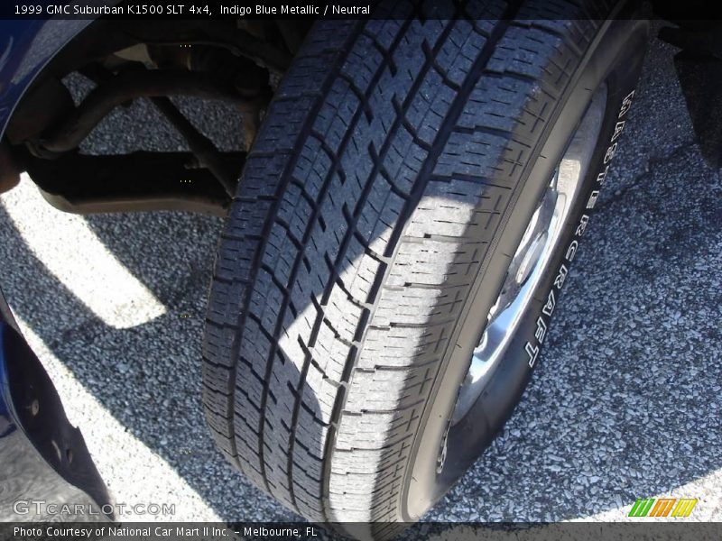 Indigo Blue Metallic / Neutral 1999 GMC Suburban K1500 SLT 4x4