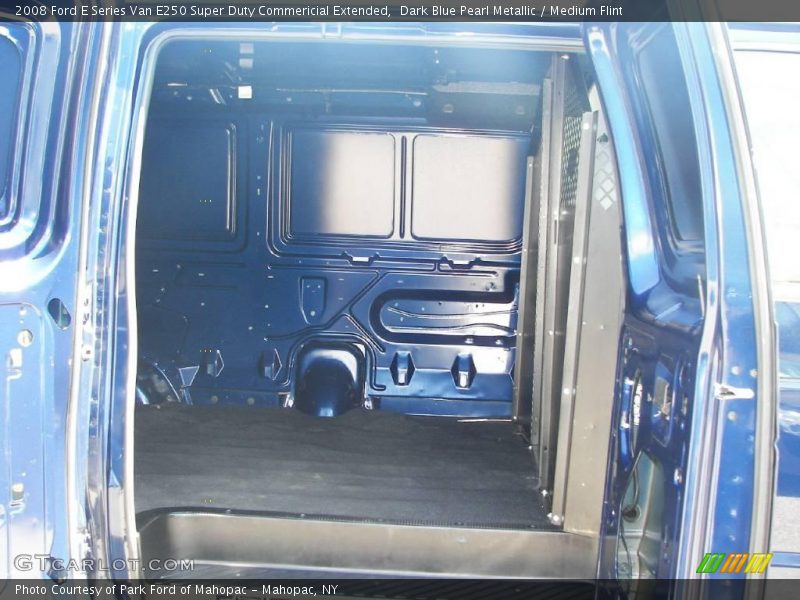 Dark Blue Pearl Metallic / Medium Flint 2008 Ford E Series Van E250 Super Duty Commericial Extended