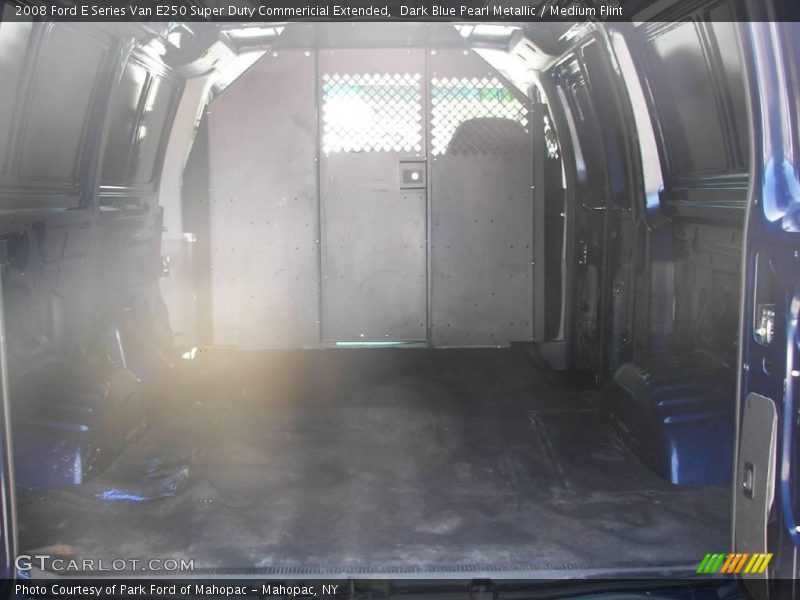 Dark Blue Pearl Metallic / Medium Flint 2008 Ford E Series Van E250 Super Duty Commericial Extended