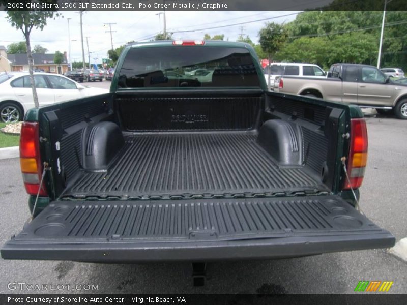 Polo Green Metallic / Graphite 2002 GMC Sierra 1500 SLT Extended Cab