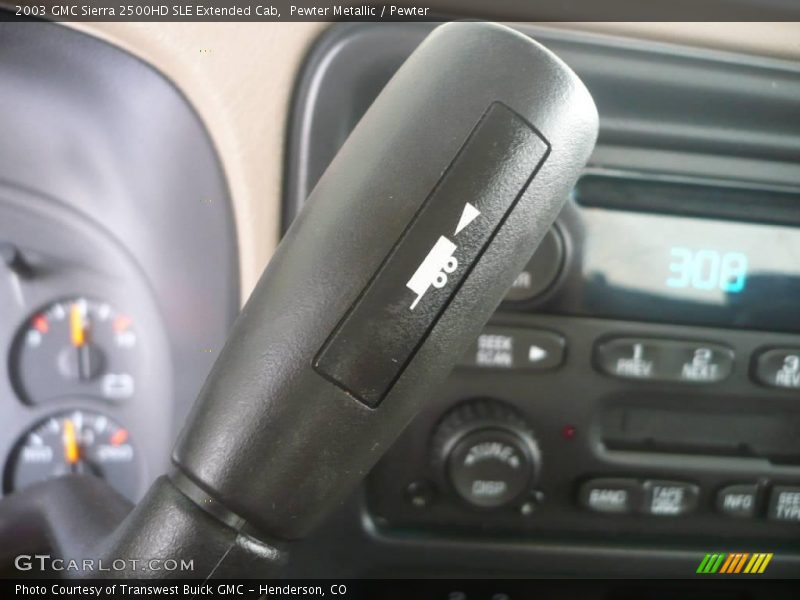 Pewter Metallic / Pewter 2003 GMC Sierra 2500HD SLE Extended Cab