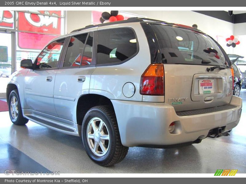 Liquid Silver Metallic / Ebony 2005 GMC Envoy Denali 4x4