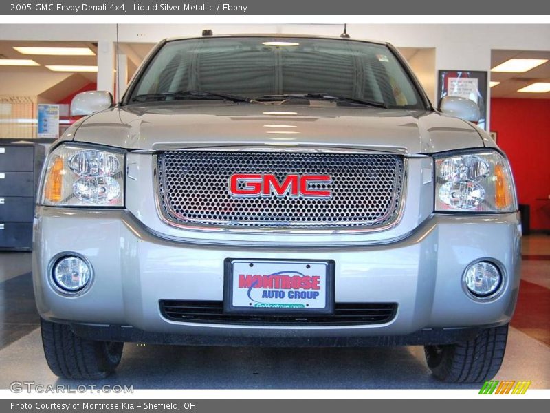 Liquid Silver Metallic / Ebony 2005 GMC Envoy Denali 4x4