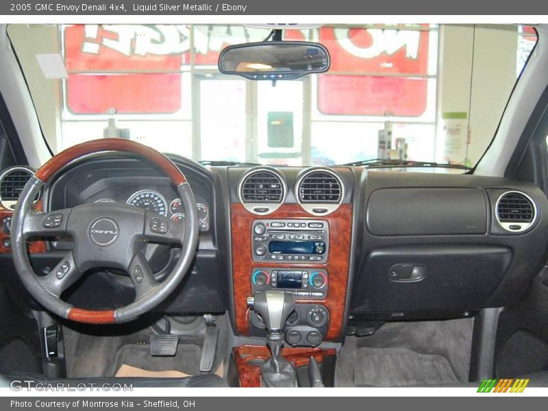 Liquid Silver Metallic / Ebony 2005 GMC Envoy Denali 4x4
