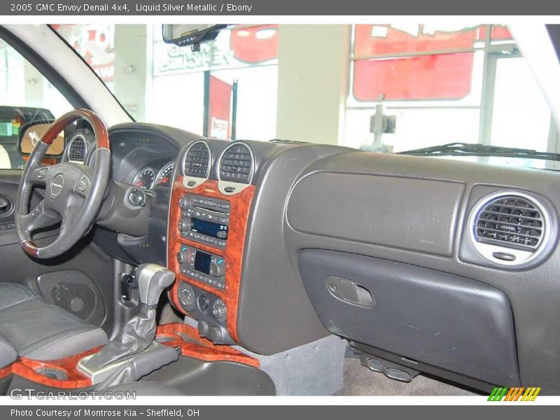 Liquid Silver Metallic / Ebony 2005 GMC Envoy Denali 4x4