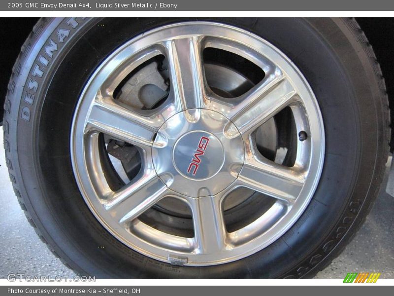 Liquid Silver Metallic / Ebony 2005 GMC Envoy Denali 4x4