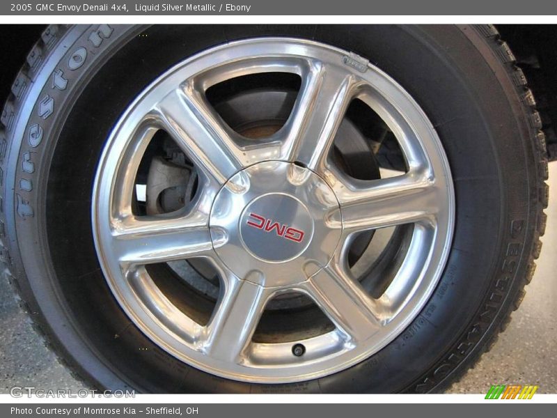Liquid Silver Metallic / Ebony 2005 GMC Envoy Denali 4x4