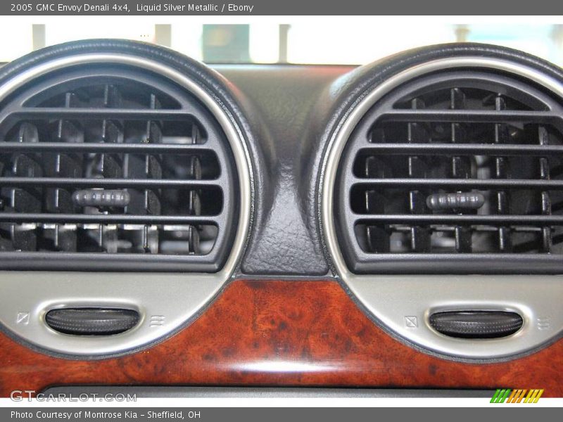 Liquid Silver Metallic / Ebony 2005 GMC Envoy Denali 4x4