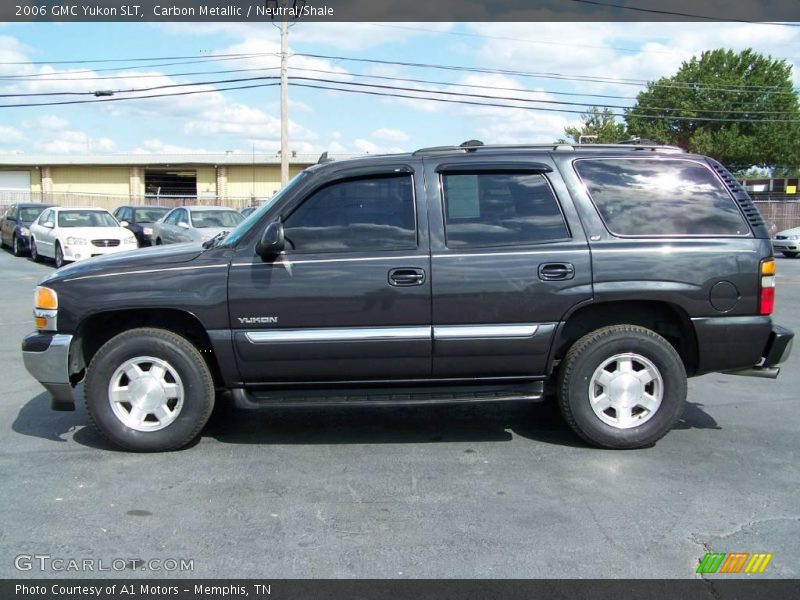 Carbon Metallic / Neutral/Shale 2006 GMC Yukon SLT