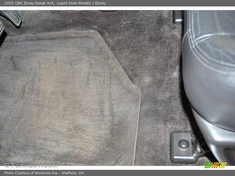 Liquid Silver Metallic / Ebony 2005 GMC Envoy Denali 4x4
