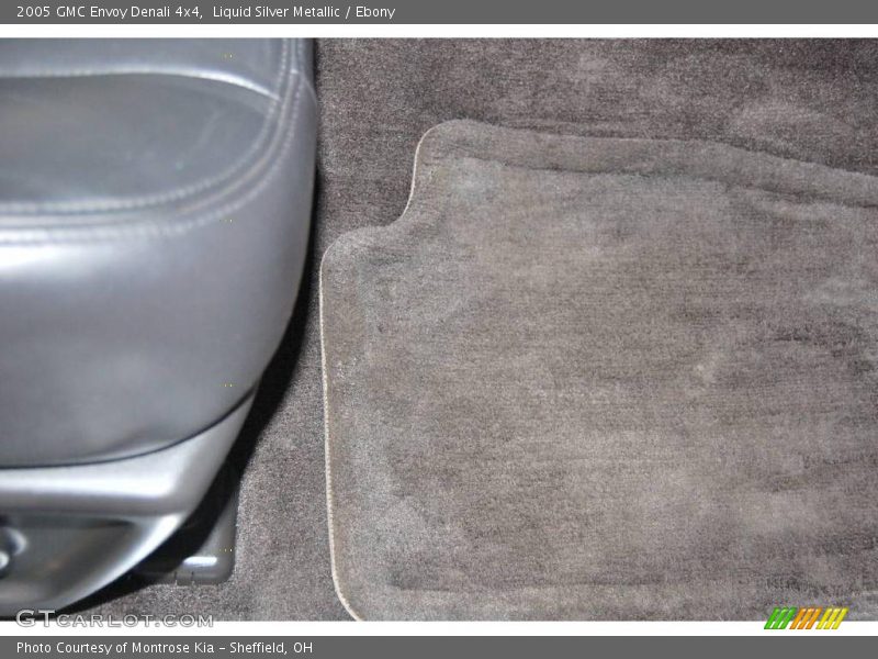 Liquid Silver Metallic / Ebony 2005 GMC Envoy Denali 4x4