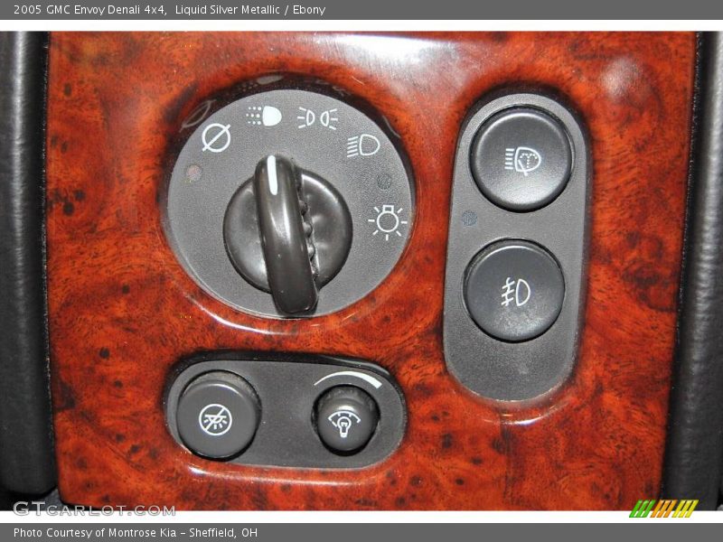 Liquid Silver Metallic / Ebony 2005 GMC Envoy Denali 4x4