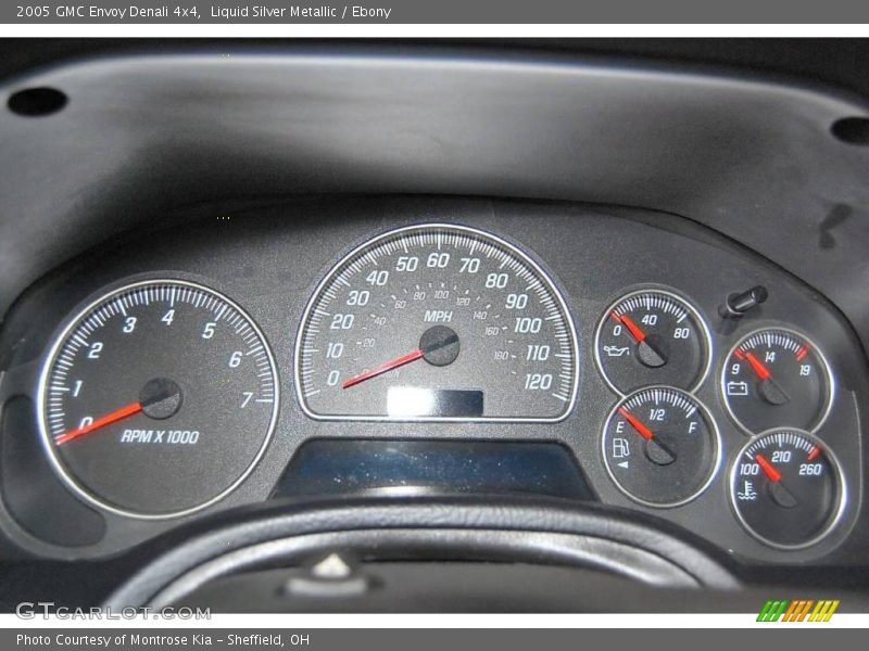 Liquid Silver Metallic / Ebony 2005 GMC Envoy Denali 4x4