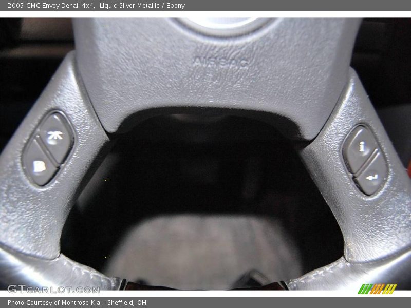 Liquid Silver Metallic / Ebony 2005 GMC Envoy Denali 4x4