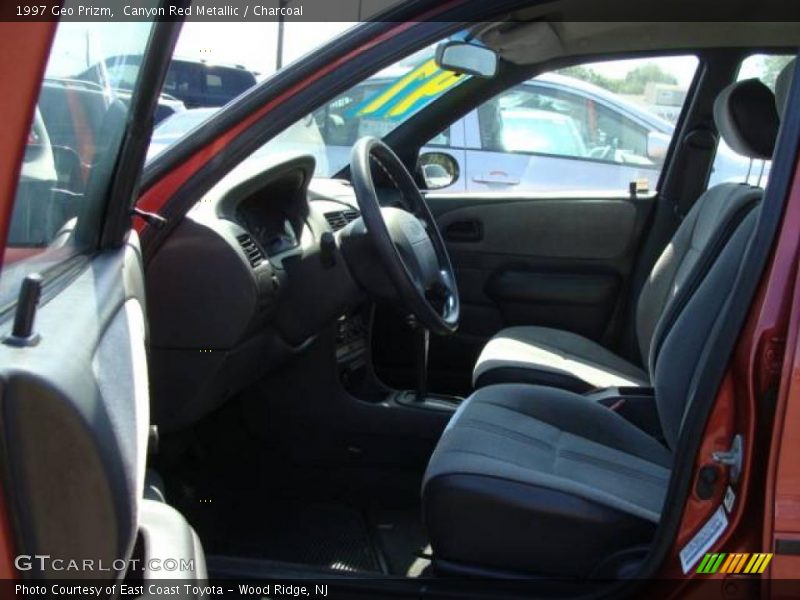 Canyon Red Metallic / Charcoal 1997 Geo Prizm