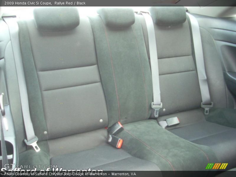 Rallye Red / Black 2009 Honda Civic Si Coupe