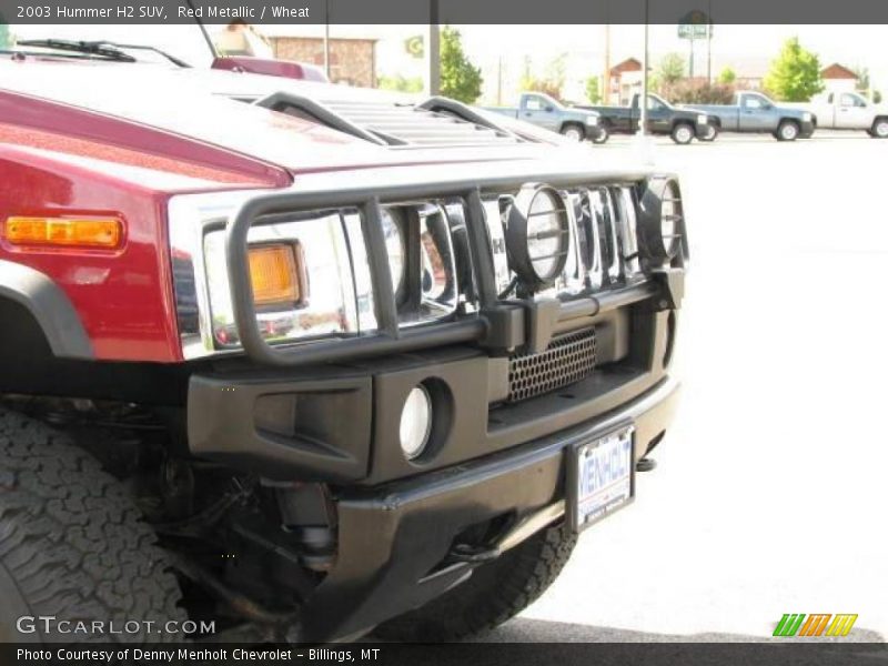 Red Metallic / Wheat 2003 Hummer H2 SUV