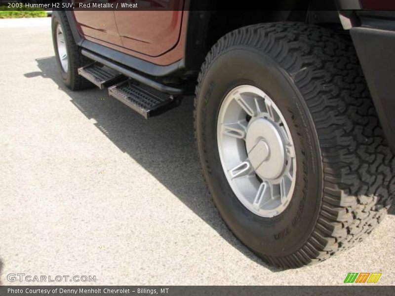 Red Metallic / Wheat 2003 Hummer H2 SUV