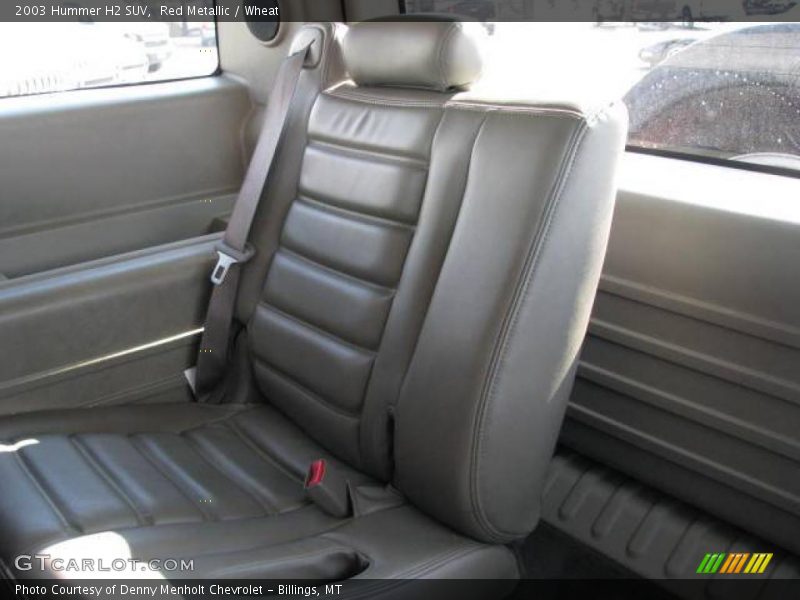 Red Metallic / Wheat 2003 Hummer H2 SUV
