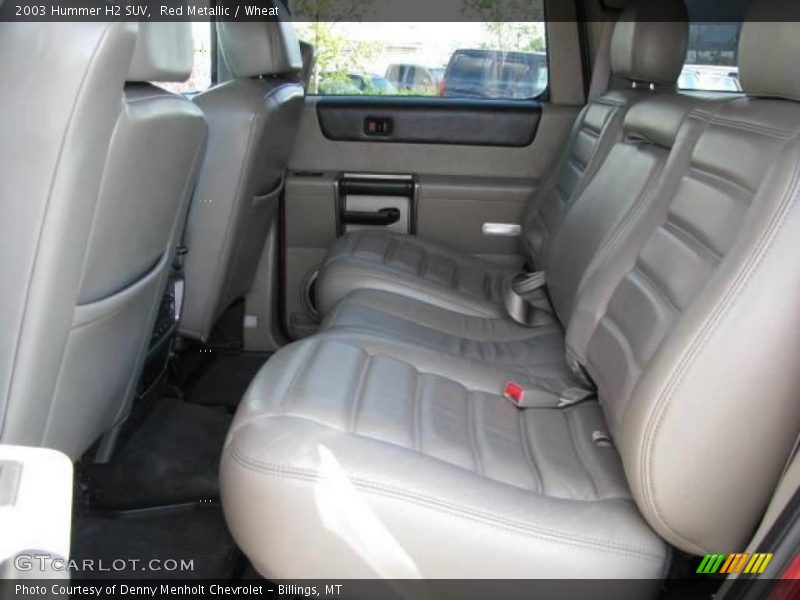 Red Metallic / Wheat 2003 Hummer H2 SUV