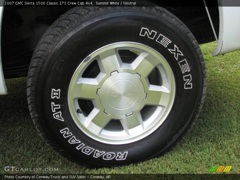 Summit White / Neutral 2007 GMC Sierra 1500 Classic Z71 Crew Cab 4x4