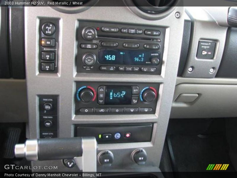 Red Metallic / Wheat 2003 Hummer H2 SUV