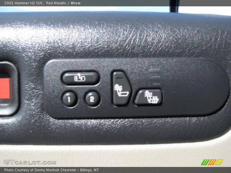 Red Metallic / Wheat 2003 Hummer H2 SUV