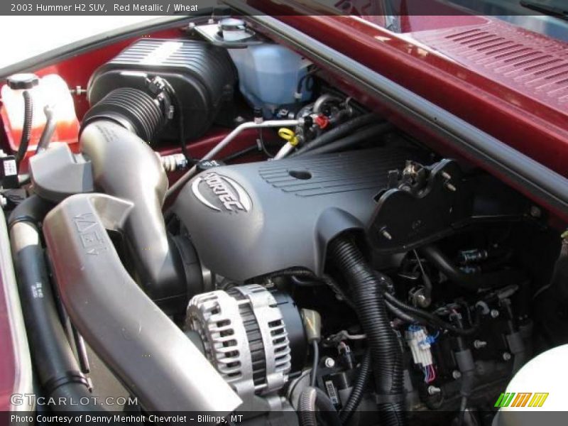 Red Metallic / Wheat 2003 Hummer H2 SUV