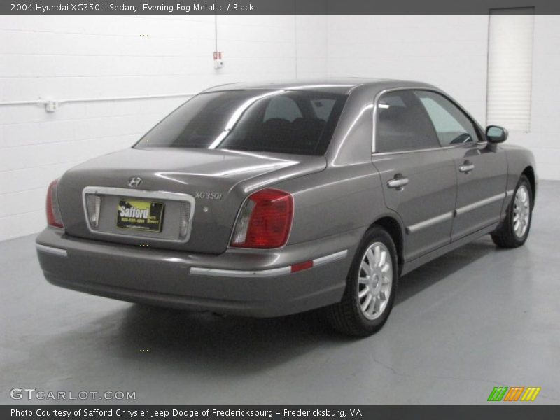 Evening Fog Metallic / Black 2004 Hyundai XG350 L Sedan