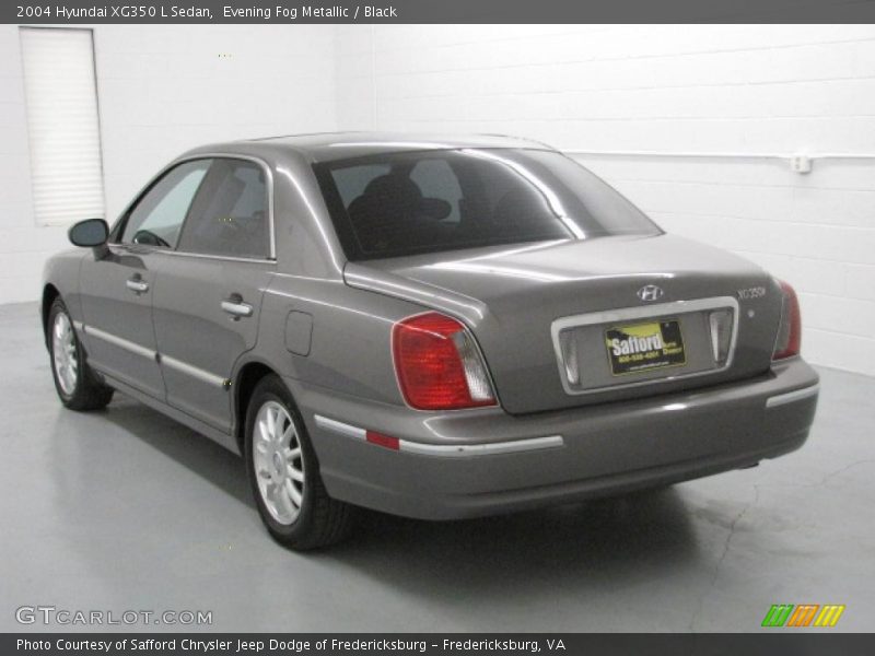 Evening Fog Metallic / Black 2004 Hyundai XG350 L Sedan