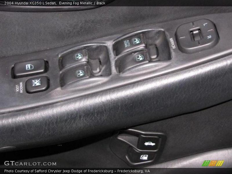 Evening Fog Metallic / Black 2004 Hyundai XG350 L Sedan