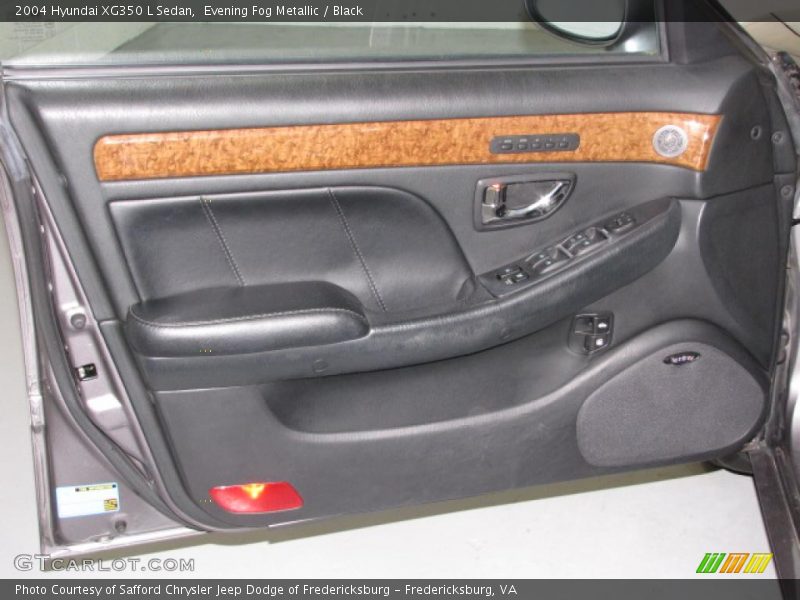 Evening Fog Metallic / Black 2004 Hyundai XG350 L Sedan