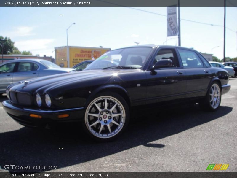 Anthracite Metallic / Charcoal 2002 Jaguar XJ XJR