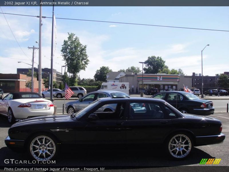 Anthracite Metallic / Charcoal 2002 Jaguar XJ XJR