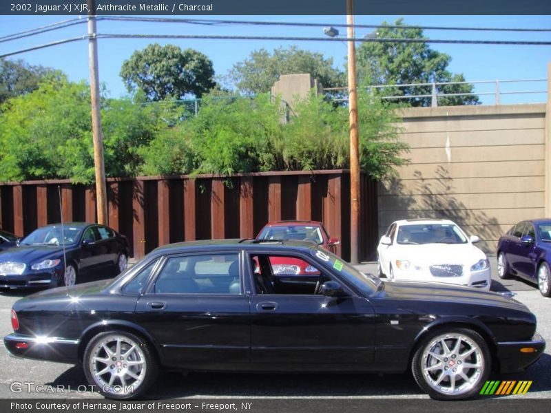 Anthracite Metallic / Charcoal 2002 Jaguar XJ XJR