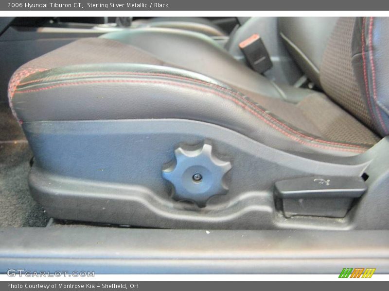 Sterling Silver Metallic / Black 2006 Hyundai Tiburon GT