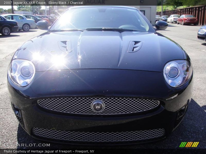 Ebony Black / Charcoal 2007 Jaguar XK XKR Coupe
