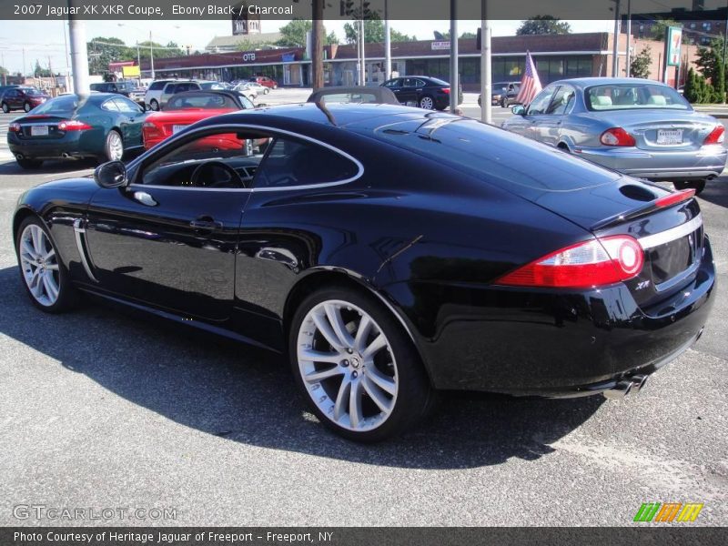 Ebony Black / Charcoal 2007 Jaguar XK XKR Coupe