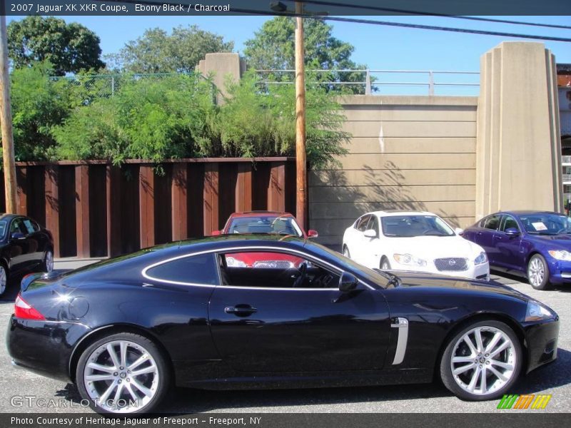 Ebony Black / Charcoal 2007 Jaguar XK XKR Coupe