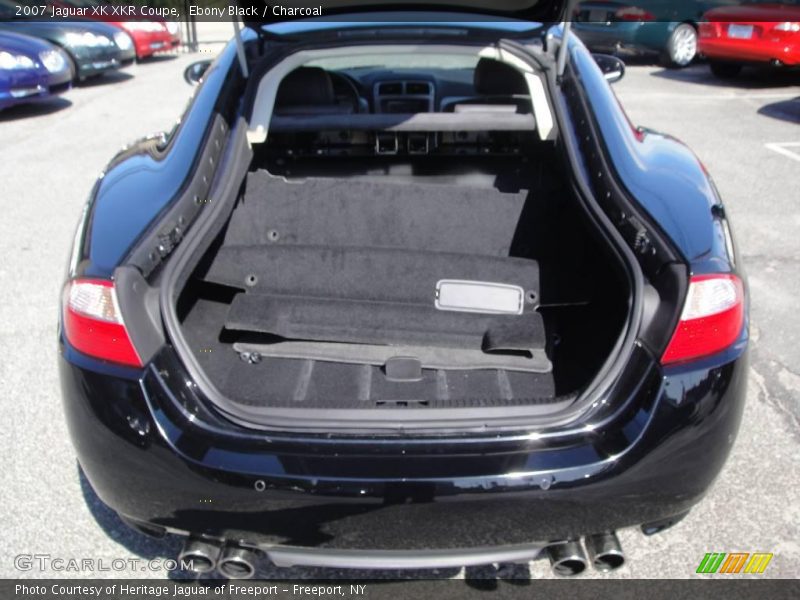 Ebony Black / Charcoal 2007 Jaguar XK XKR Coupe