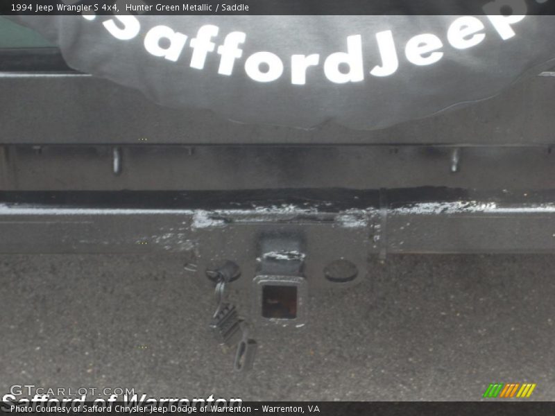 Hunter Green Metallic / Saddle 1994 Jeep Wrangler S 4x4